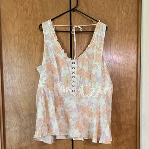 Torrid corset summer blouse